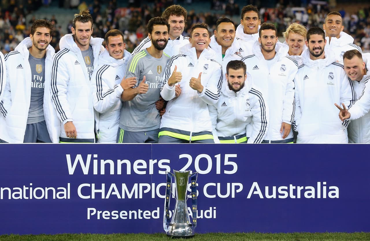 El Real Madrid goleó a Manchester City en Australia