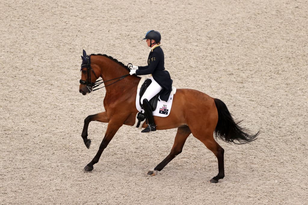 Hanna representa a Australia en la disciplina ecuestre y es la sexta vez que está en unos Juegos Olímpicos.