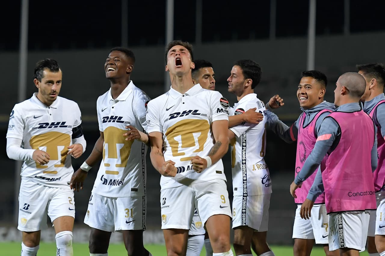 De la mano de Juan Dinenno, Pumas golea 4-1 al Saprissa, cierran la serie y aseguran su boleto a los cuartos de final de la Concacaf Liga de Campeones.