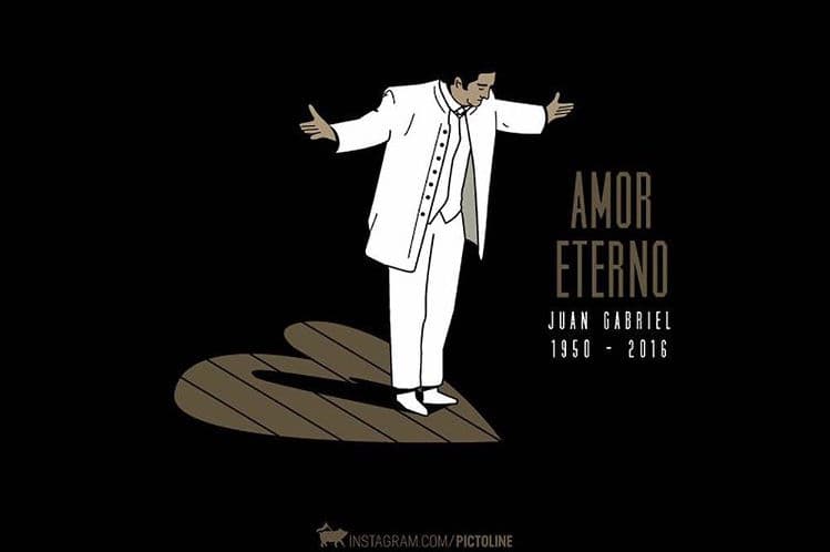 Juan Gabriel a través de las ilustraciones que le hacen homenaje