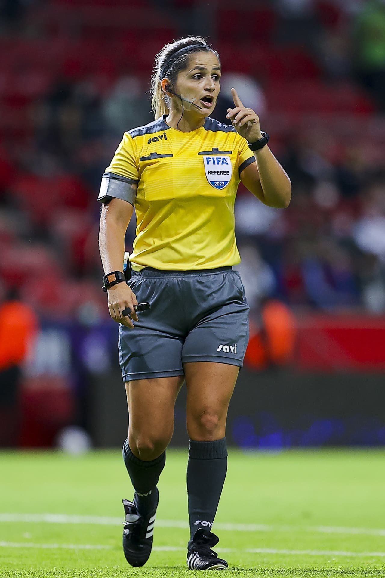 La silbante costarricense Marianela Araya no tuvo mayores problemas.