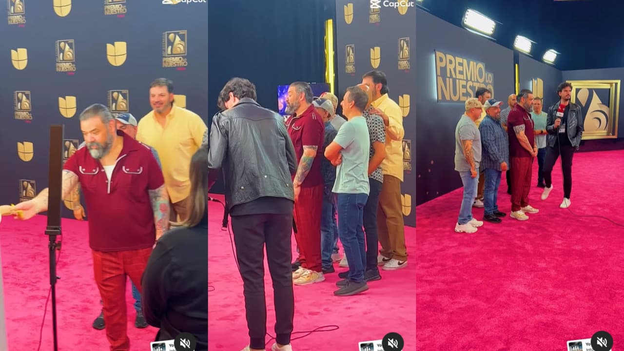 Intocable ya está en Miami para recibir el Premio Lo Nuestro a la Excelencia.