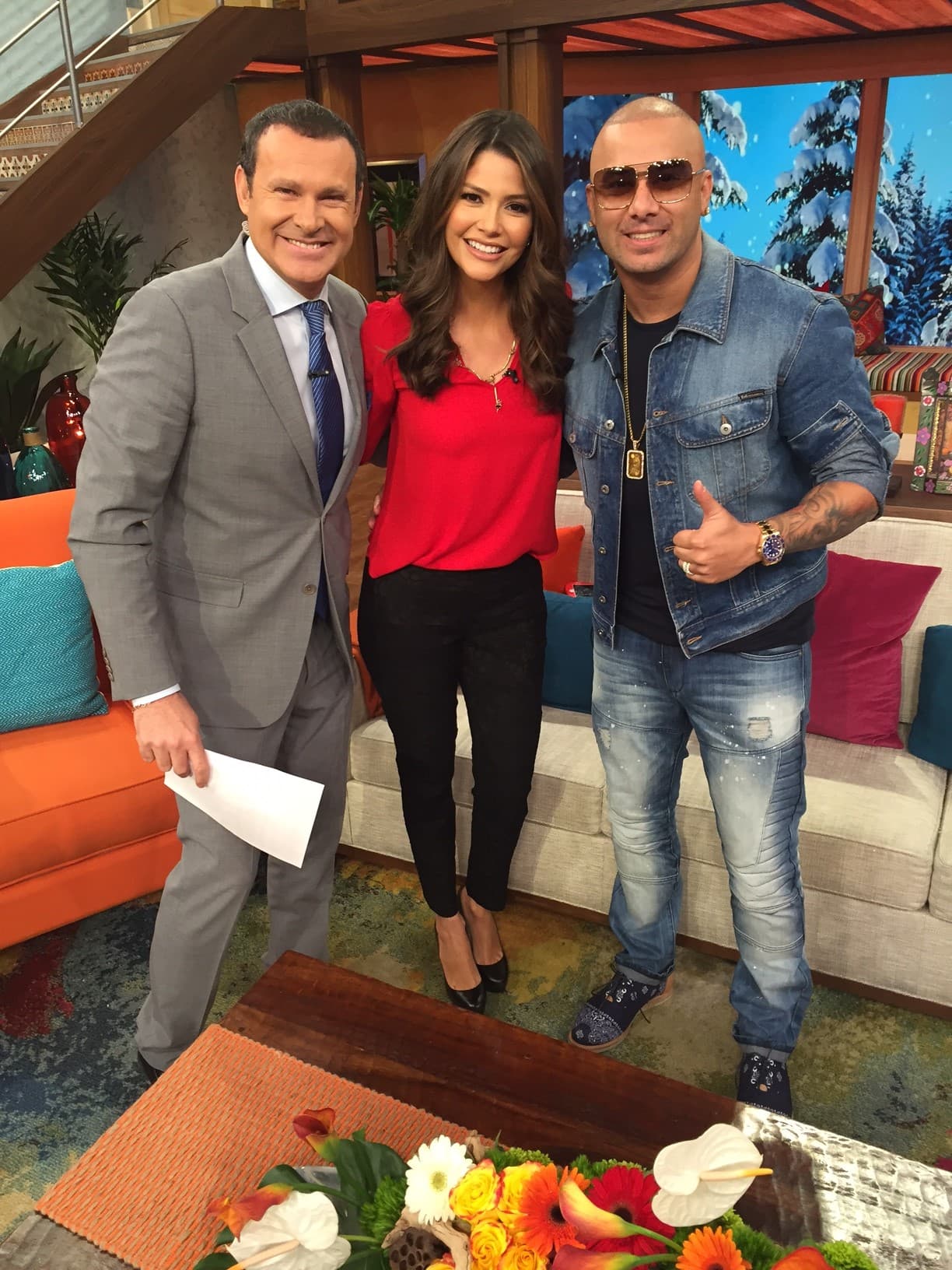 ¡Bienvenido! Wisin llegó a la casita de Despierta América.
