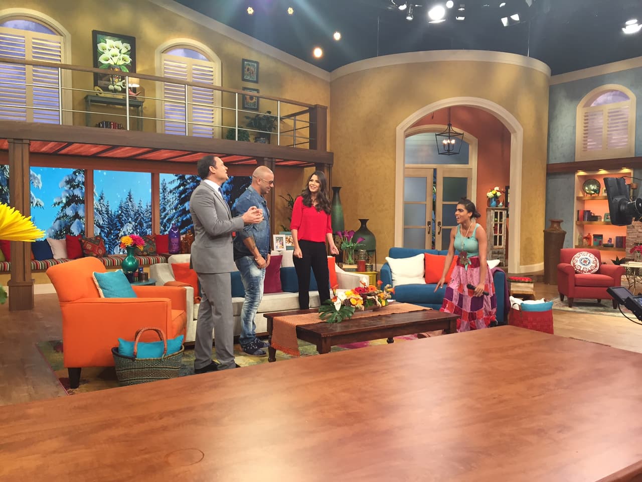 ¡Qué recibimiento! El reguetonero conoció a Mela.