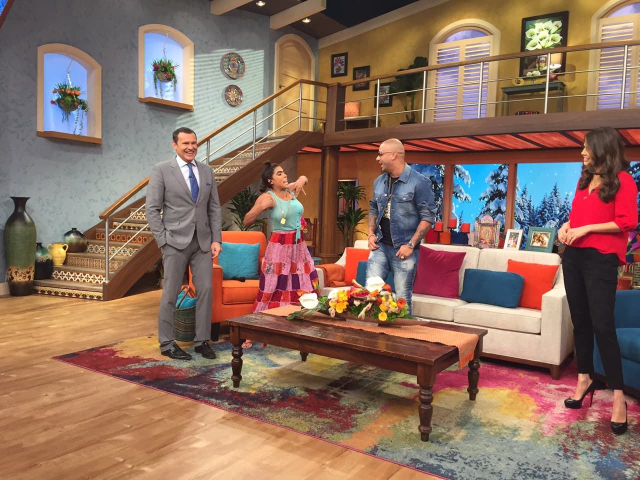 ¡Qué manera de improvisar! Mela es un genio.