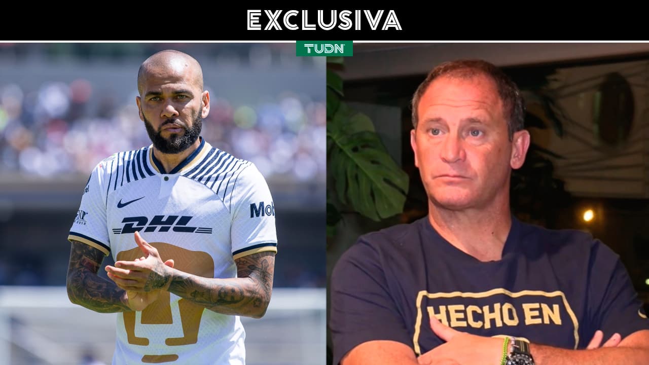 Andrés Lillini revela cómo elige la posición de Dani Alves en Pumas