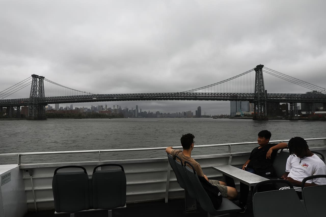 Los neoyorquinos deben tener preparado su paraguas para estos días.