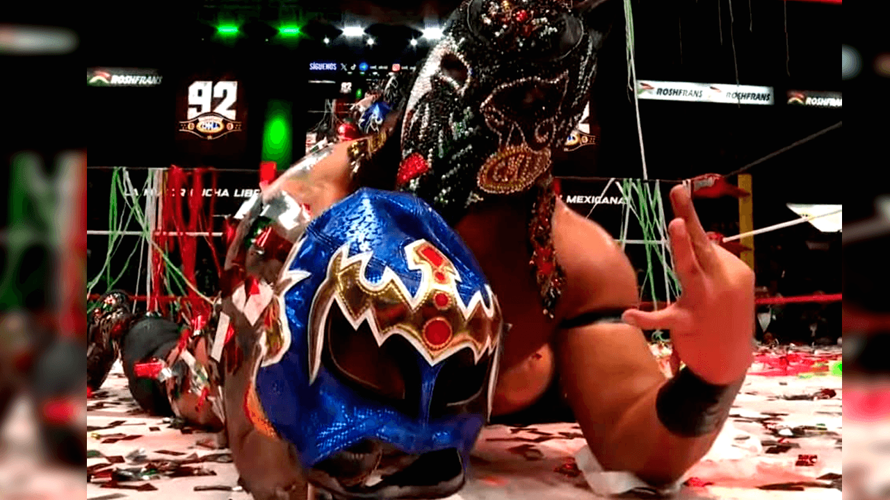 ¡Noche mágica! Se pierde una máscara y dos cabelleras en el CMLL 92 Aniversario