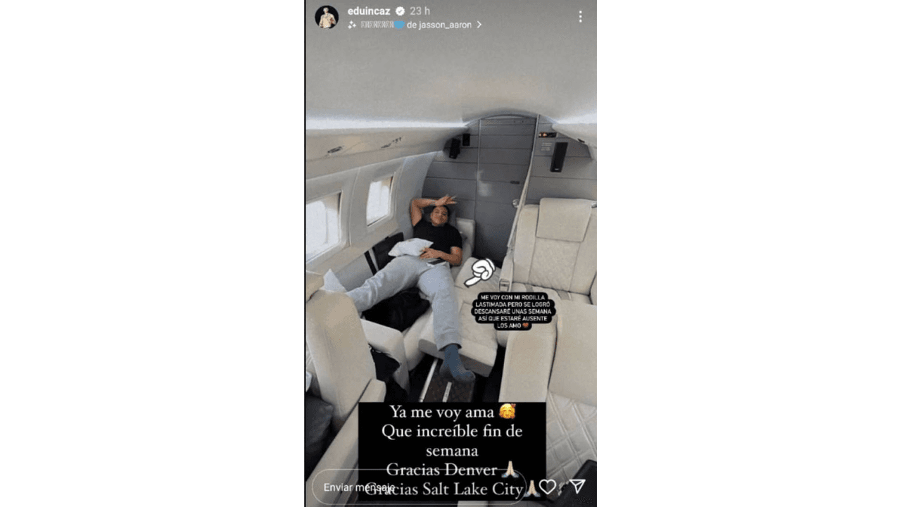 Eduin Caz ha sufrido varios problemas de salud