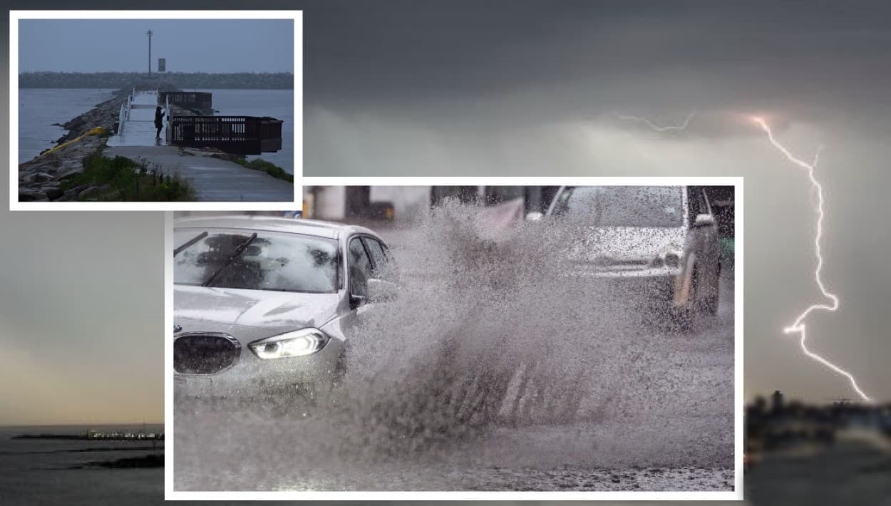 Rayos, lluvias y fuertes vientos: lo que indica el pronóstico para la mañana del jueves en Los Ángeles