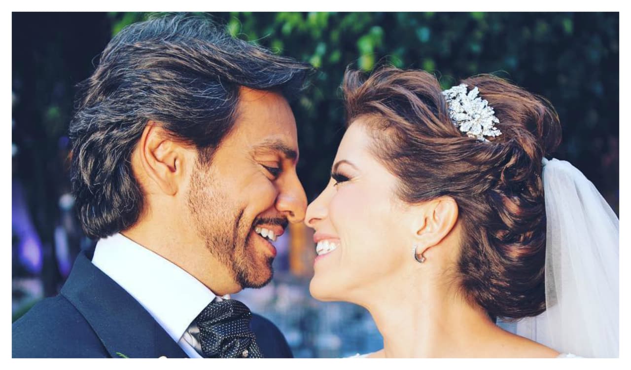 Eugenio Derbez y Alessandra Rosaldo celebraron 9 años de matrimonio