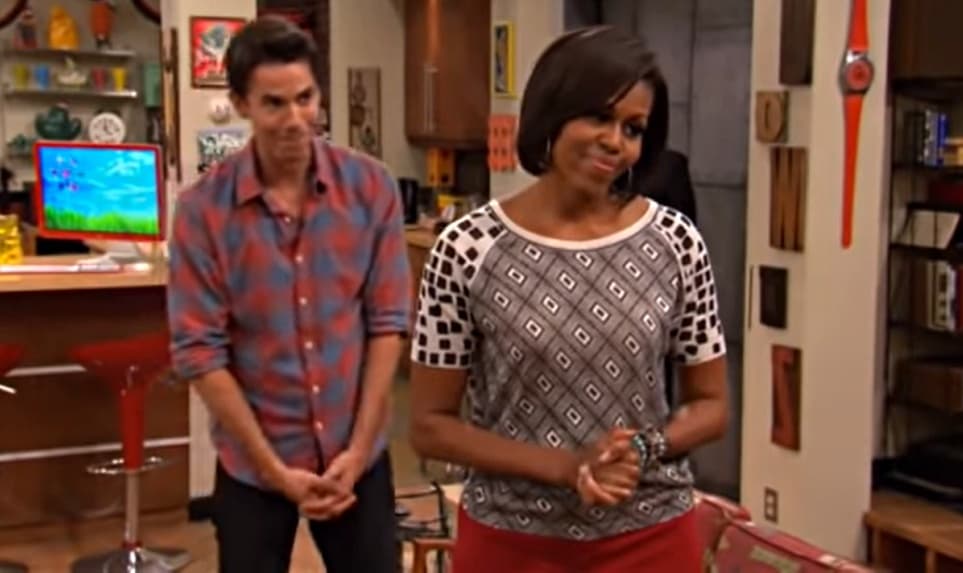 Michelle Obama en iCarly