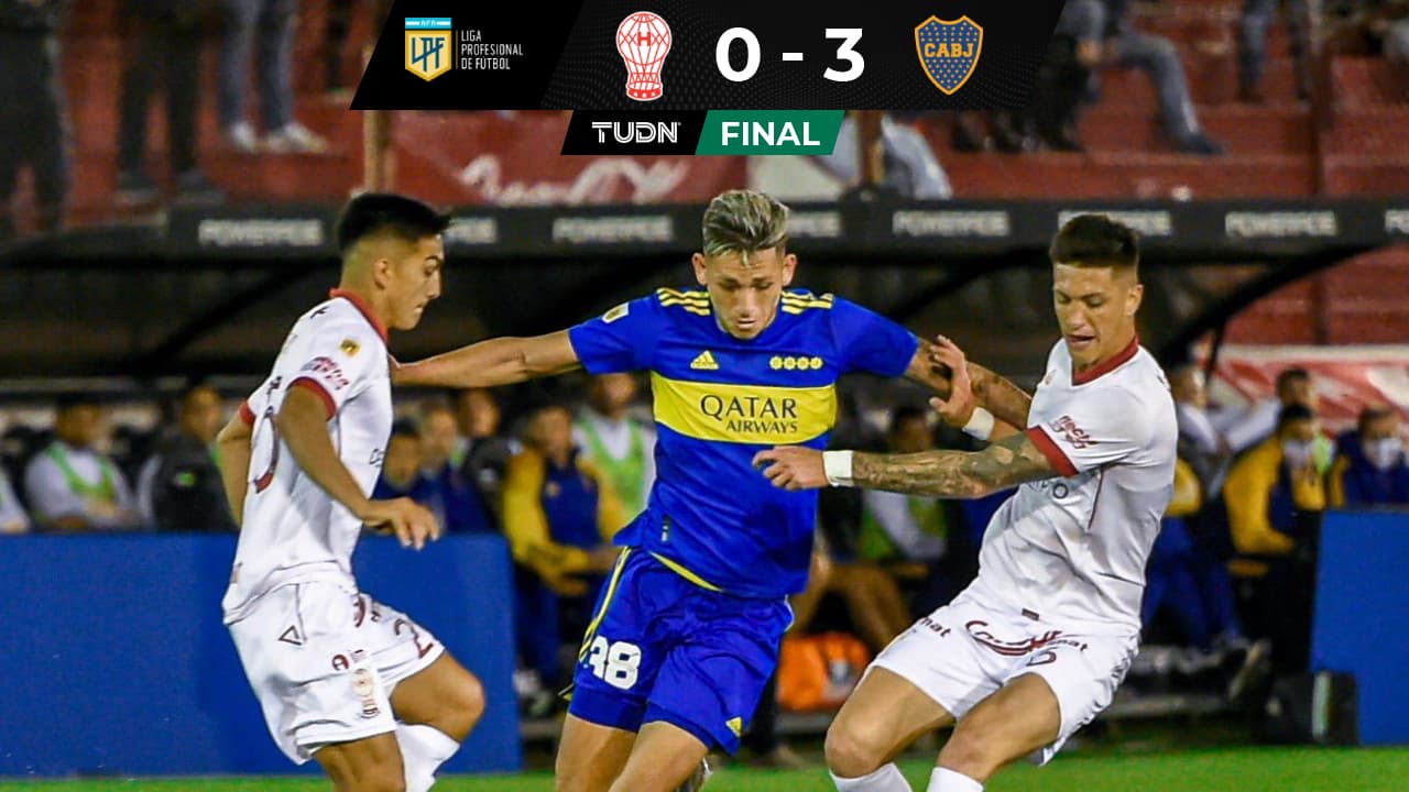Resumen | Boca Juniors golea a Huracán en su propia casa