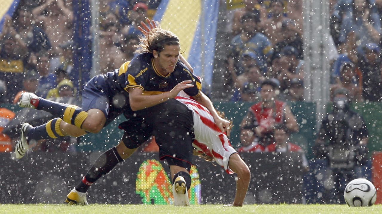 Pese a los rumores, Gago sudó la camiseta y dejó todo en la cancha.