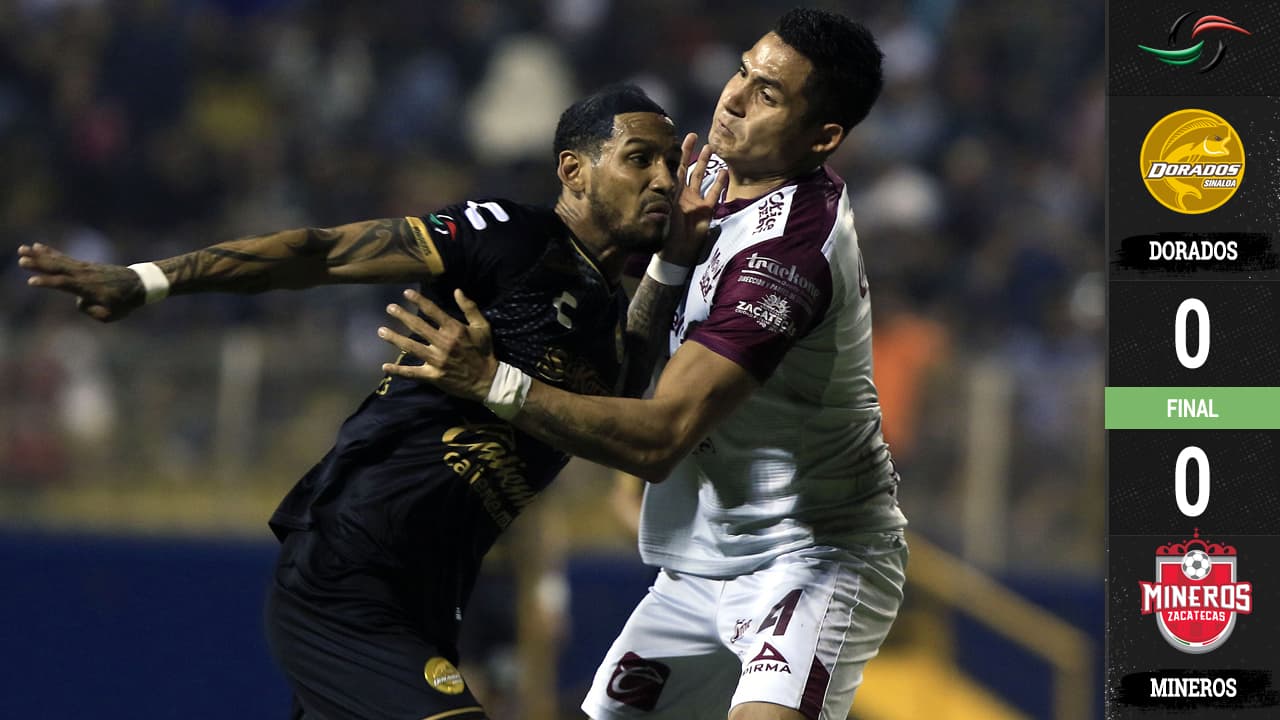 Dorados de Maradona empatan con Mineros y definirán todo en la vuelta 