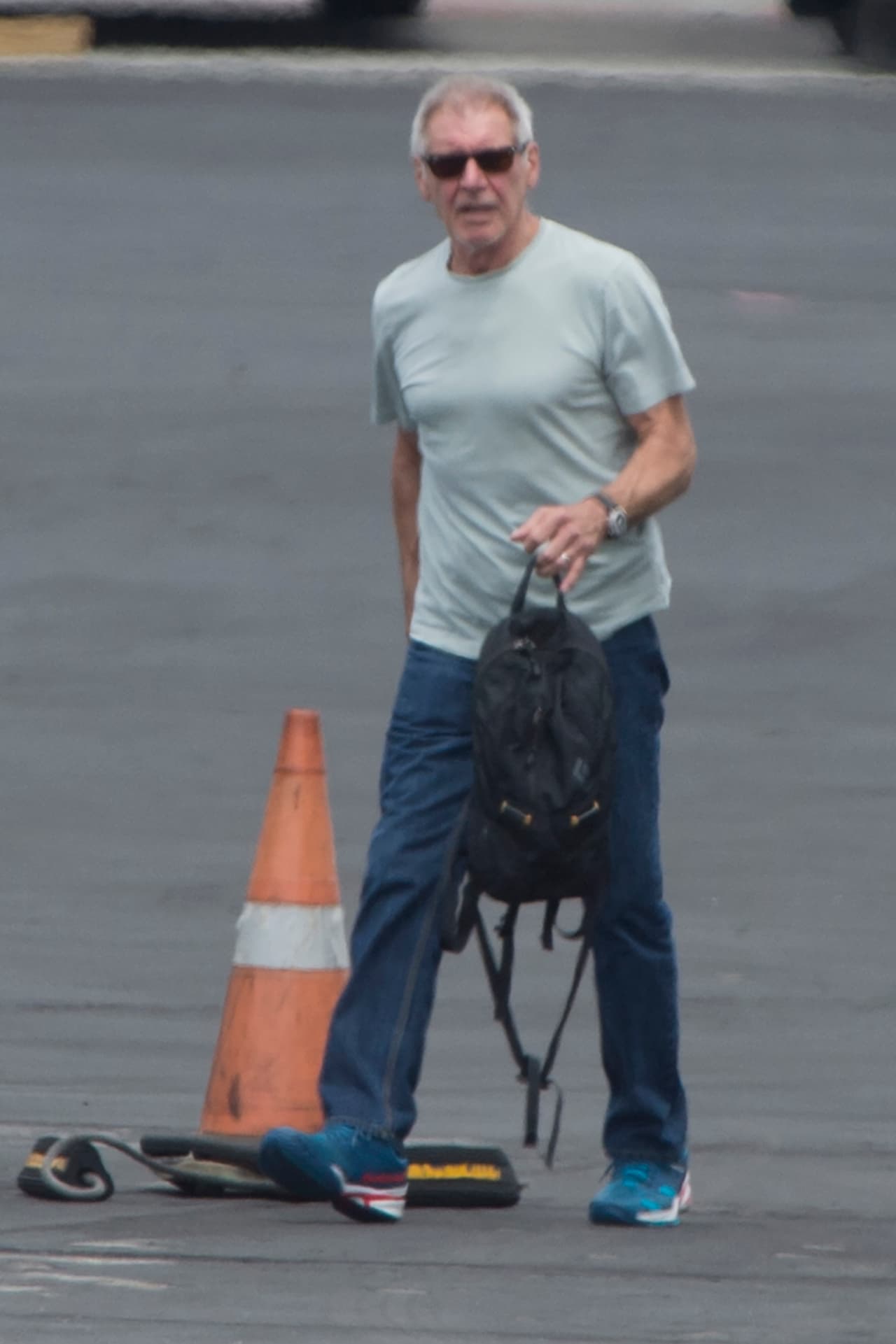 En el que voló su helicóptero Bell 407.