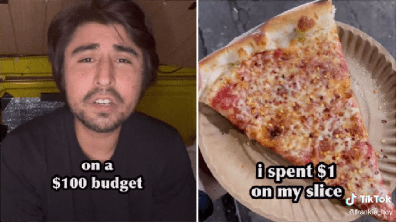 Tiktoker logró sobrevivir un mes en Nueva York con solo 100 dólares: esto hizo para lograrlo