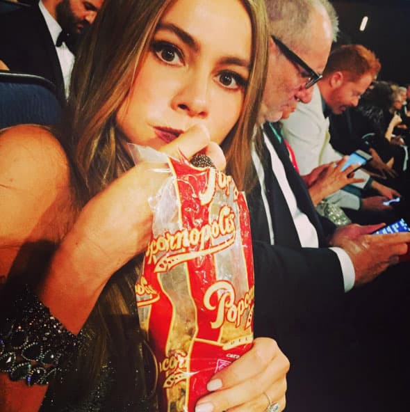 Todas las veces que Sofía Vergara sale comiendo en su Instagram