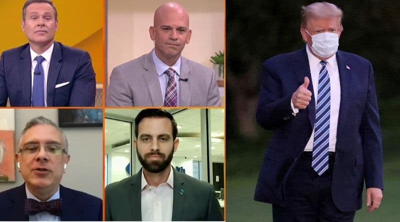 "Una cachetada a las familias de las víctimas": los médicos reaccionan a la actitud de Trump contagiado de covid-19