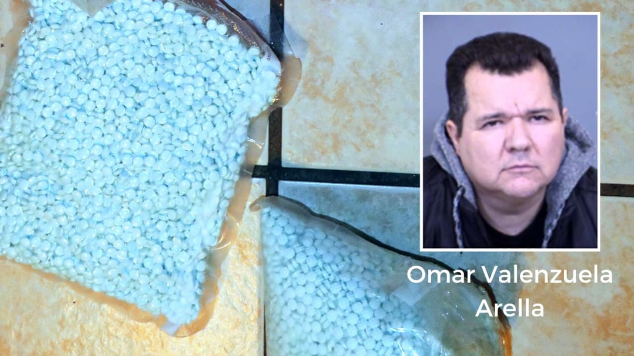 Hallan fentanilo, metanfetamina, heroína y armas en Glendale: policía detuvo a Omar Evaristo Valenzuela