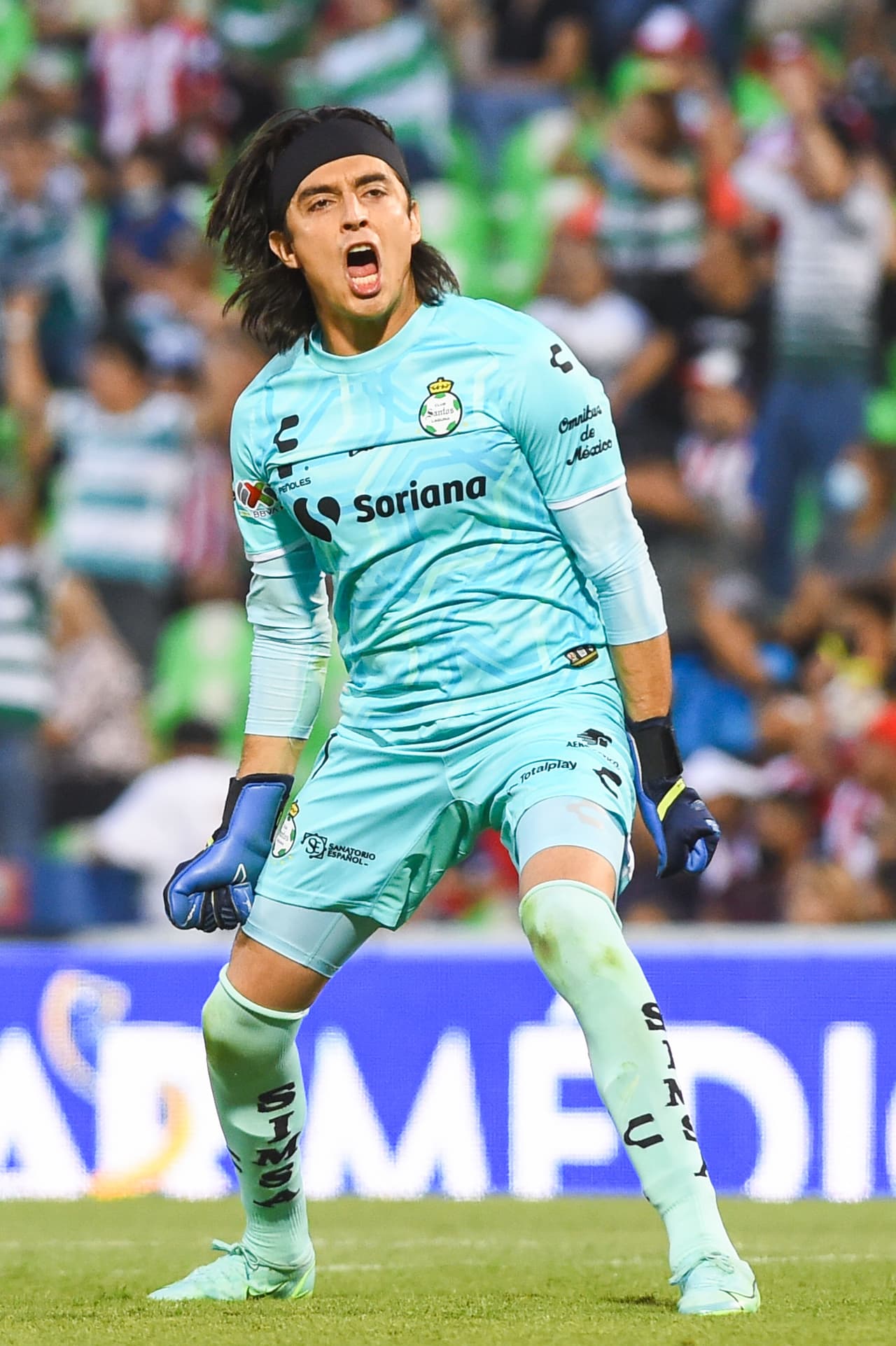 Acevedo festejaba el empate.