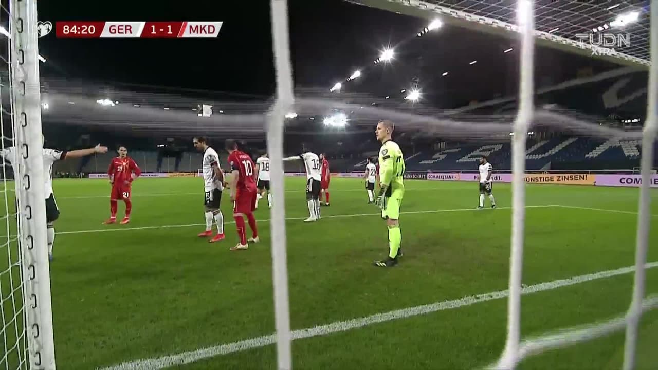 ¡Sorpresota! Elmas puso el segundo de Macedonia sobre Alemania