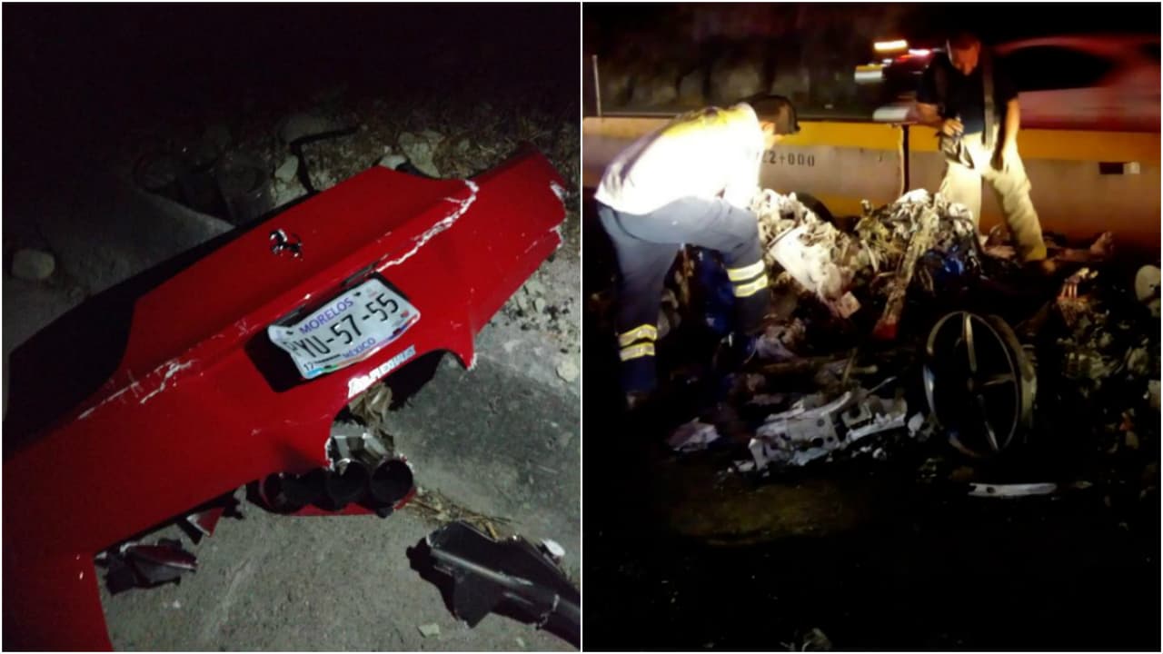 Así terminó el Ferrari 458 Spider que era de 'Lord Ferrari' 