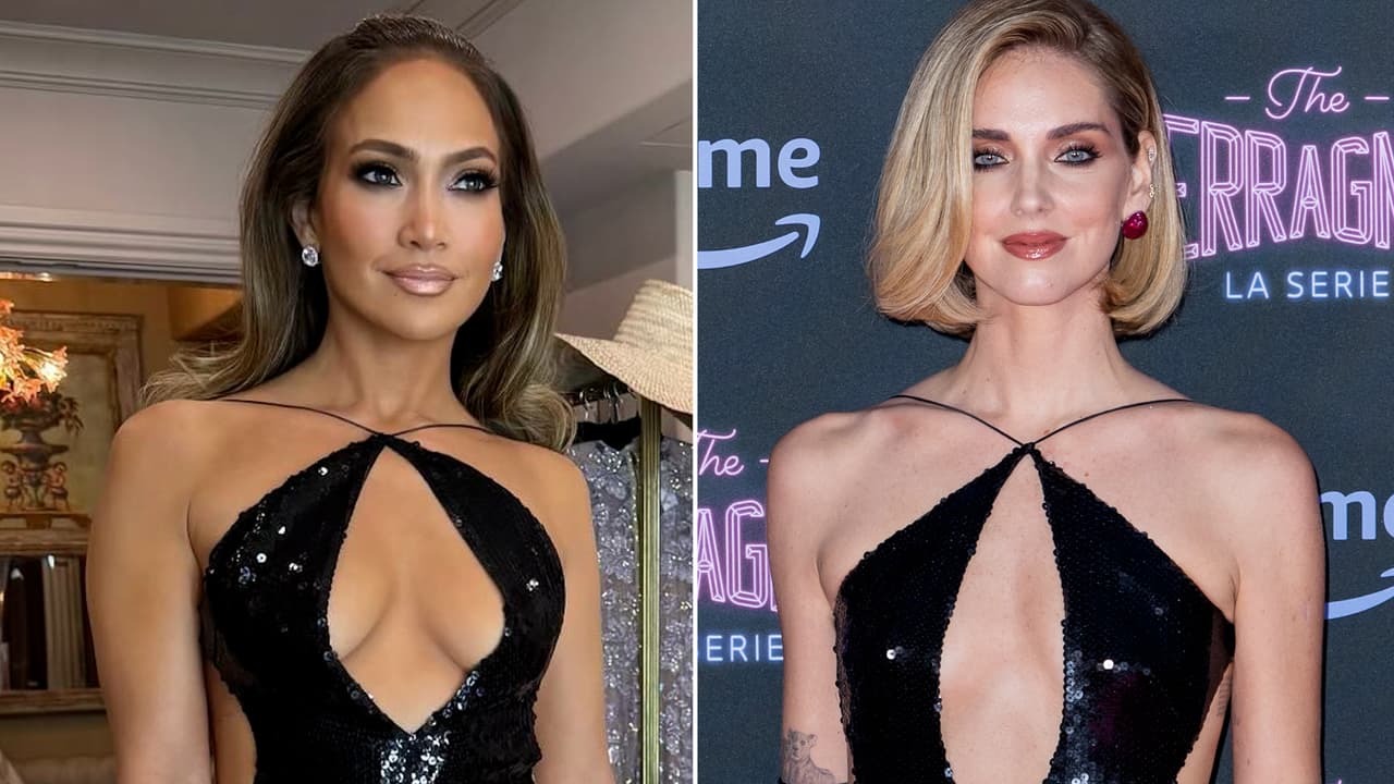 JLo causa revuelo con este vestido preparando cena: lo habían usado otras famosas y genera debate