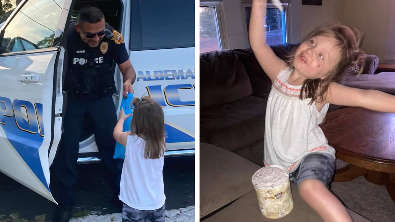 Niña llama al 911 para pedirle un helado a su abuelo fallecido y recibe una sorpresa