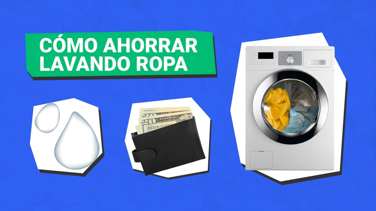 Cinco consejos para ahorrar a la hora de lavar ropa