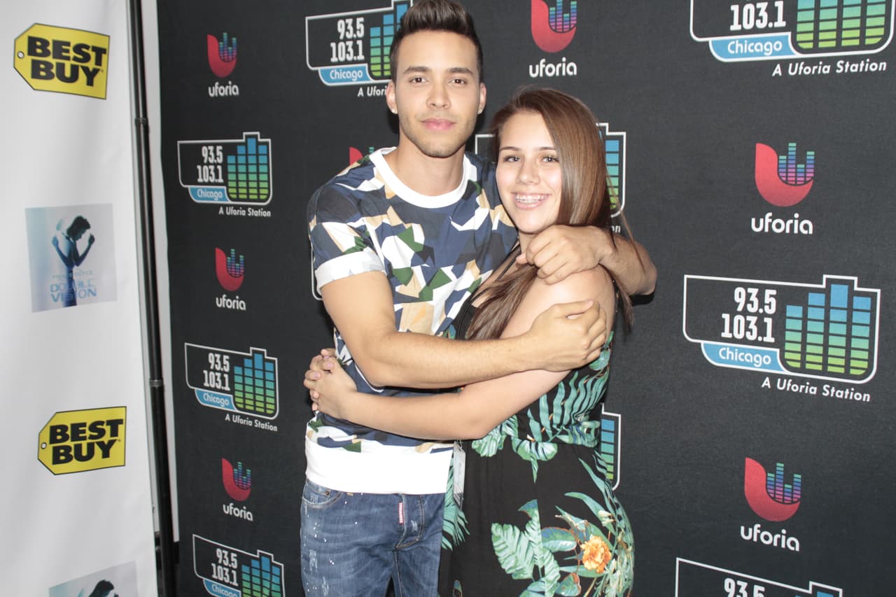 Prince Royce estuvo de visita en Chicago y su presencia en la Ciudad de los Vientos causó furor.