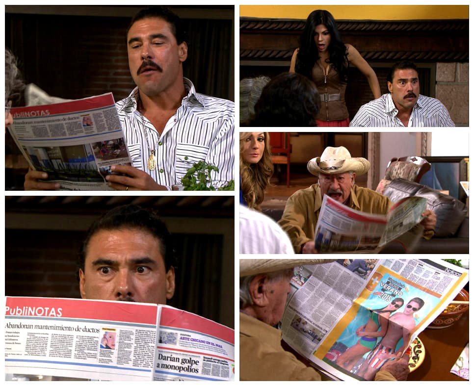 Y las cosas no quedarían ahí. Facundo vio a Carmen en el periódico. ¡Eran sus fotos en bikini!