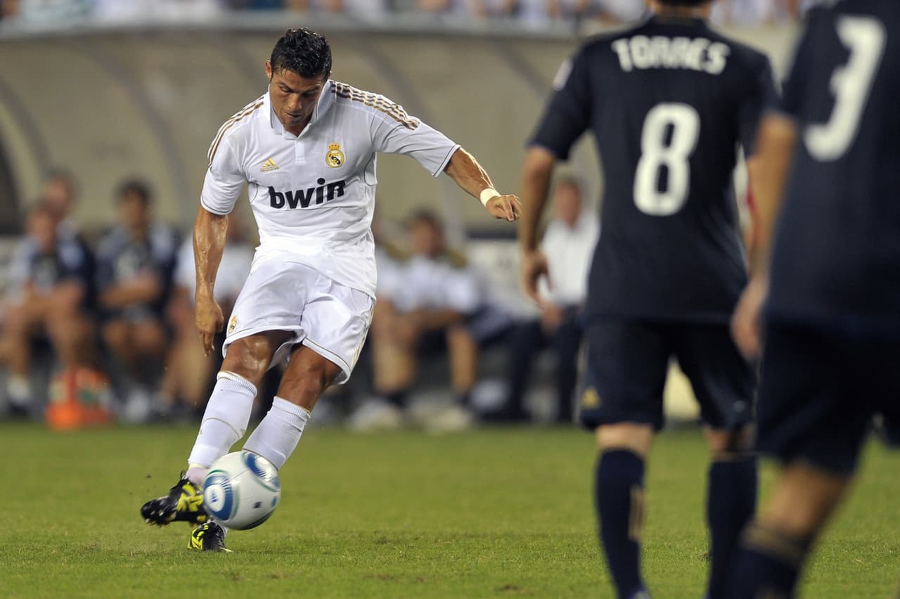 El Real Madrid de José Mourinho, con Cristiano Ronaldo, también visitó el Lincoln en 2011 para un amistoso con el Philadelphia Union y el año siguiente volvió para enfrentar al Milan.