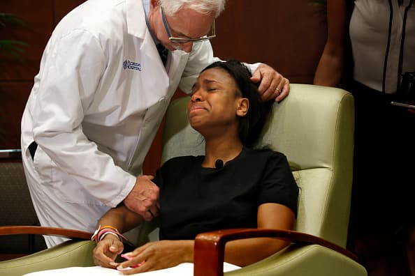 “Como sobreviviente de la violencia con armas de fuego 
<b>fue muy difícil de ver (el video)</b>”, dijo a TMZ.