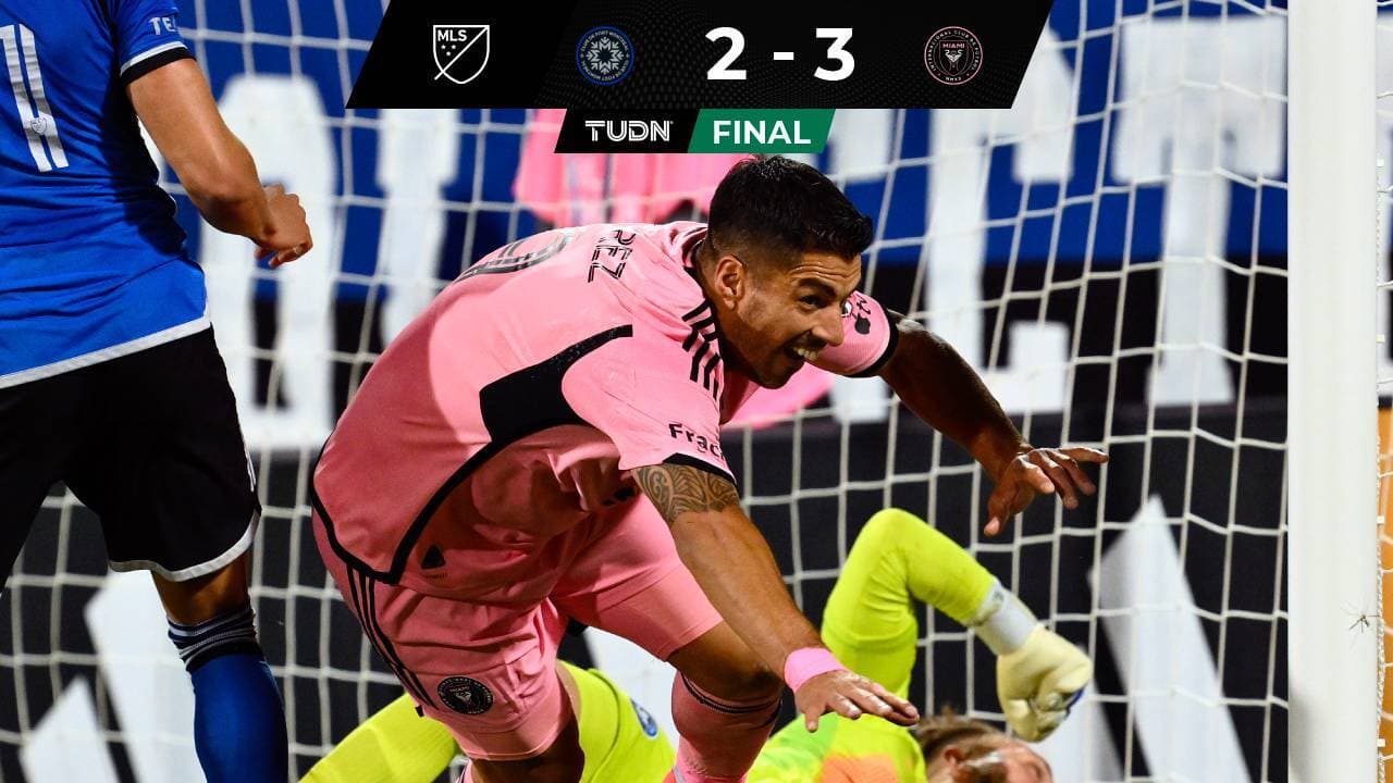 Gol de Luis Suárez en la remontada de Inter Miami