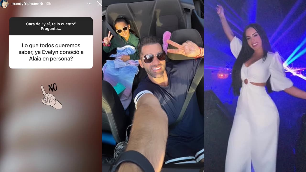 Según la periodista Mandy Fridmann, de Las Top News, Evelyn Beltrán aún "no" conoce personalmente a Alaïa, la hija de Toni Costa y Adamari López.