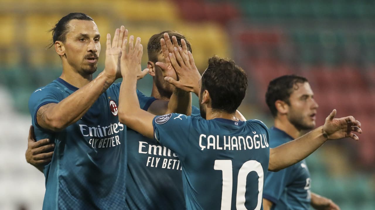 Ibra anota gol después de 8 años en Europa con el AC Milan