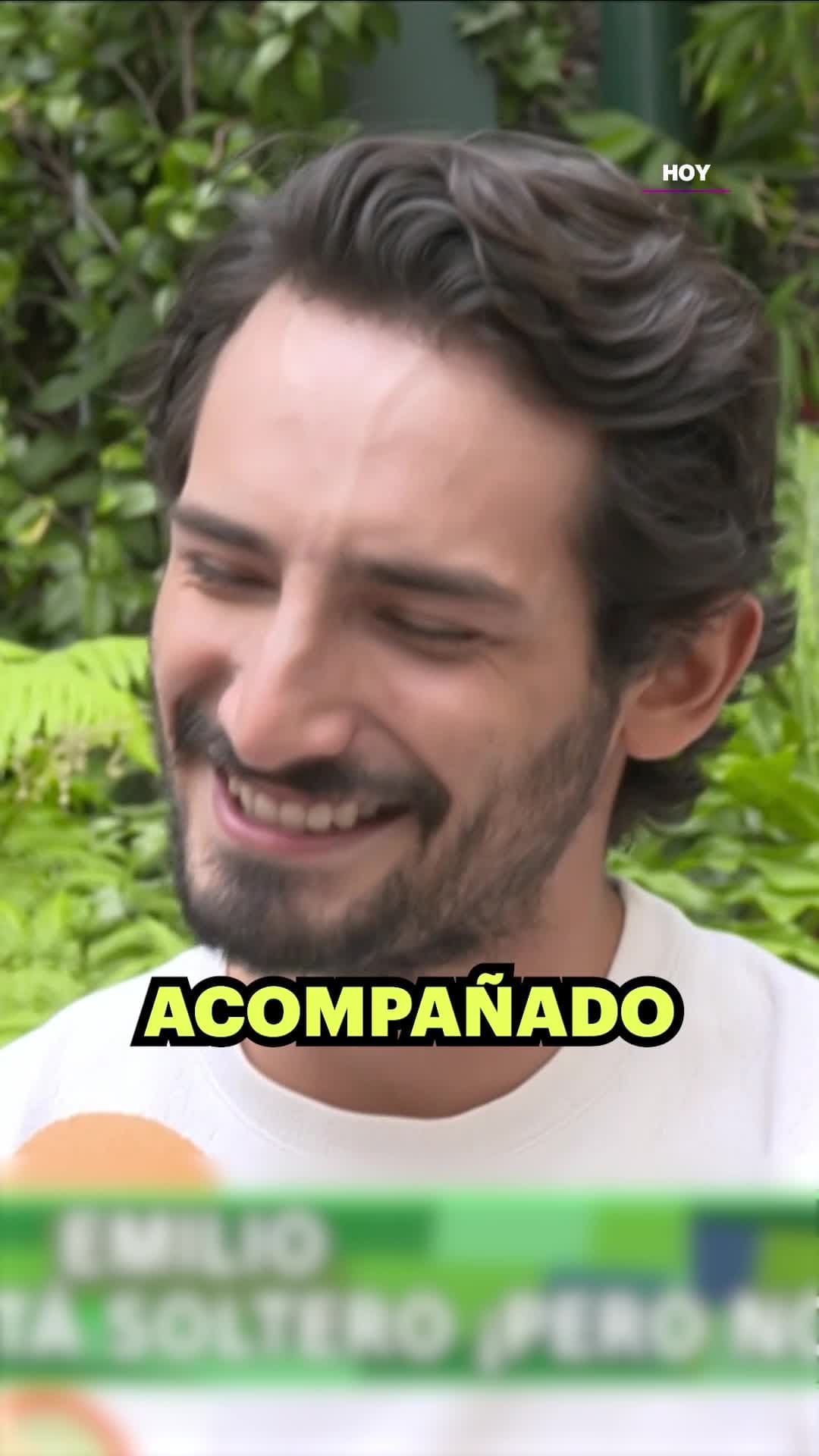 Emilio Osorio revela que se encuentra soltero, pero NO solo