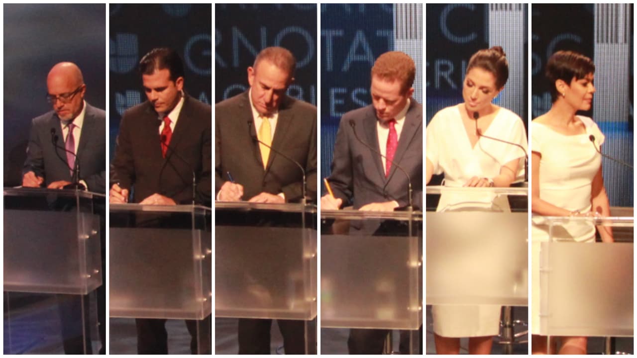 El último y decisivo debate entre los candidatos a la Gobernación puso cara a cara a todos los candidatos que buscar llegar a Fortaleza. Mira el backstage.