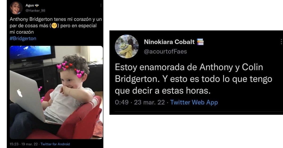 fans demuestran amor por el personaje Anthony Bridgerton