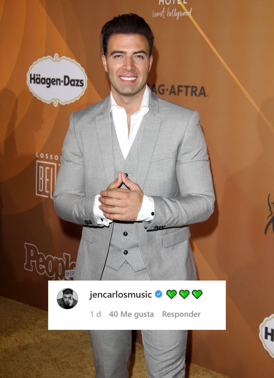 El actor y cantante 
<b><a href="https://www.univision.com/famosos/relaciones-intimas-mientras-practicas-el-distanciamiento-social-jencarlos-canela-aprendio-que-se-puede-video">Jencarlos Canela</a></b> se unió a las felicitaciones por su nueva imagen.
<br>