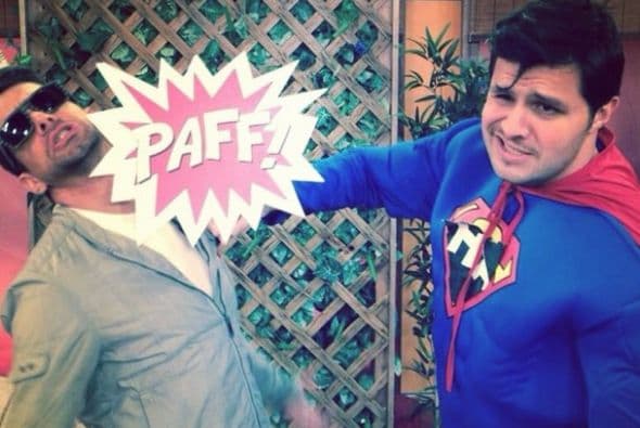 "El hombre de acero inoxidable", compartió Paul Stanley. (Julio 21, 2014)