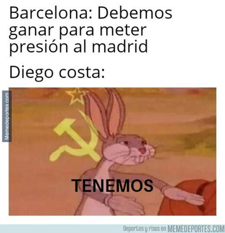 Tras volver a empatar, el Barcelona le da cada vez más ventaja al Real Madrid para coronarse y los memes llovieron al termino del partido frente al Atlético de Madrid.
