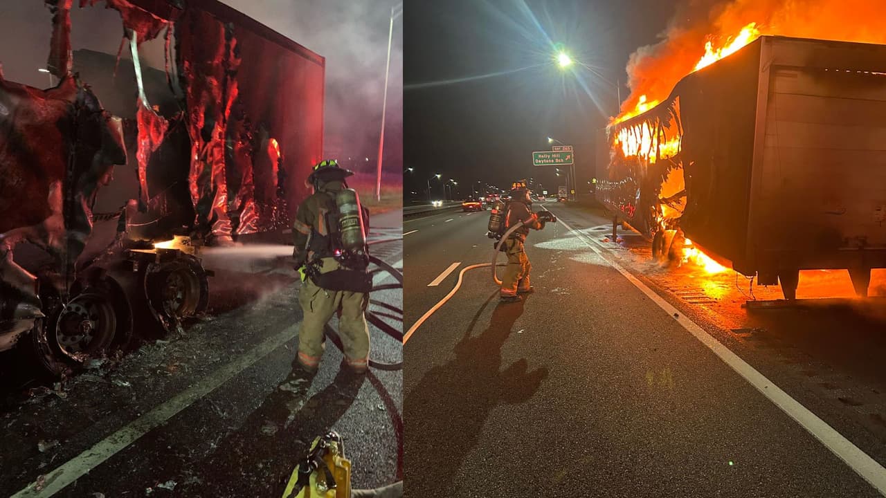 Los bomberos de Daytona confirmaron que
<b>no hubo ningún herido.</b>