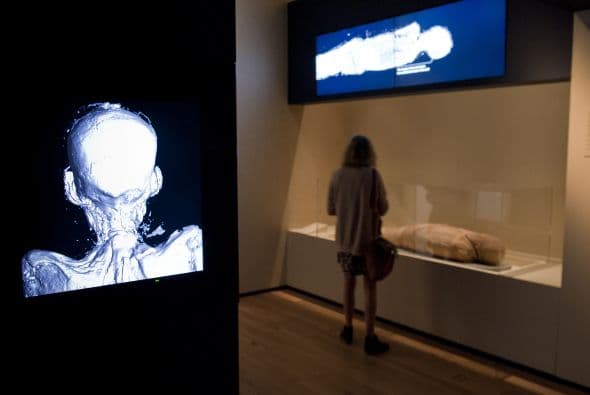 Uno de los objetivos es que el visitante se acerque sin miedo a las momias y las contemple como seres humanos.