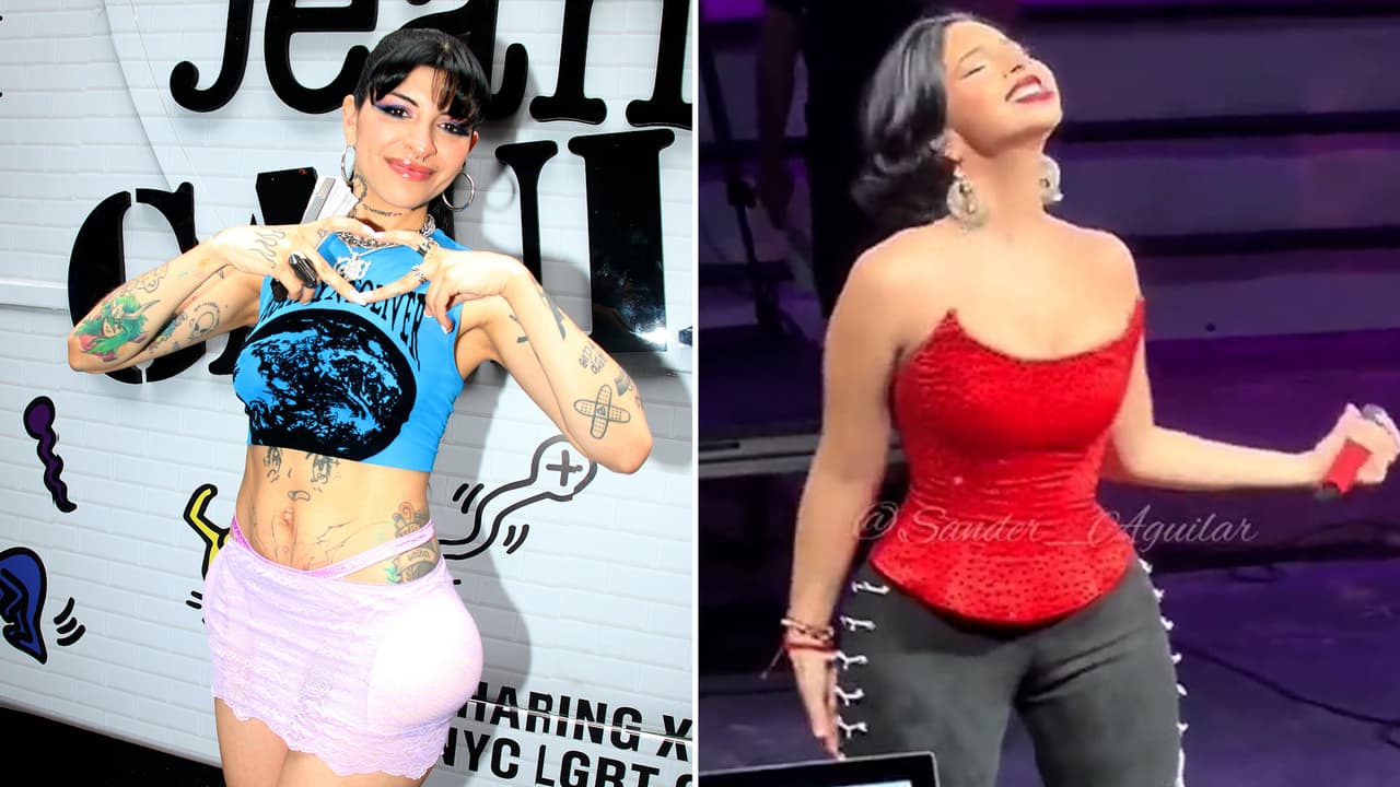 ¿Indirecta? Captan a Cazzu luciendo esponjas como las que usaría Ángela Aguilar