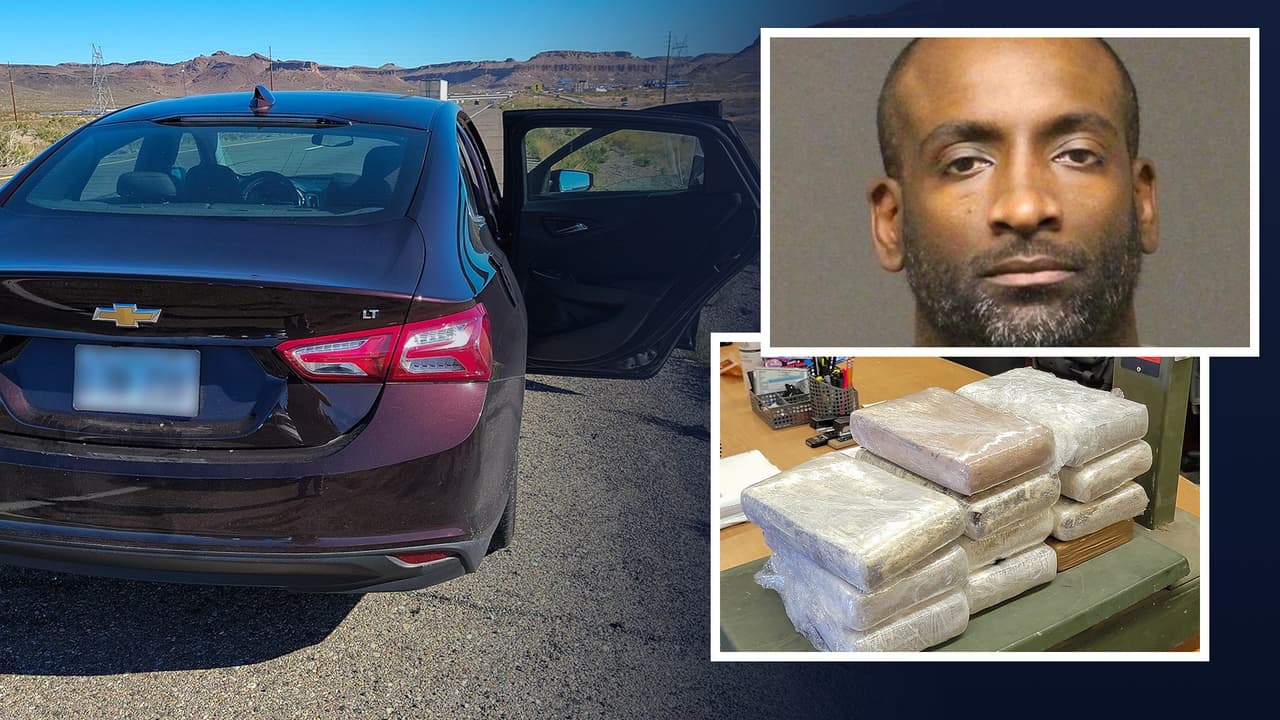 Un agente del Departamento de Seguridad Pública de Arizona (AZDPS, por sus siglas en inglés) detuvó a un sedán Chevrolet en la Interestatal 40 en Kingman el primero de marzo y arrestó a un hombre del estado de Illinois.