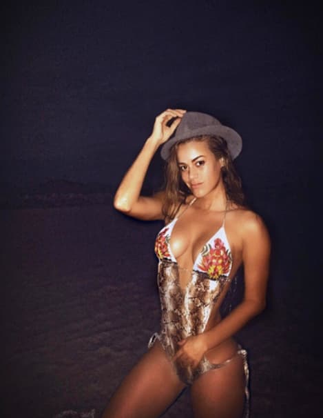 Basta ver algunas de sus fotografías para catalogarla como una de las villanas más sexys de las telenovelas.