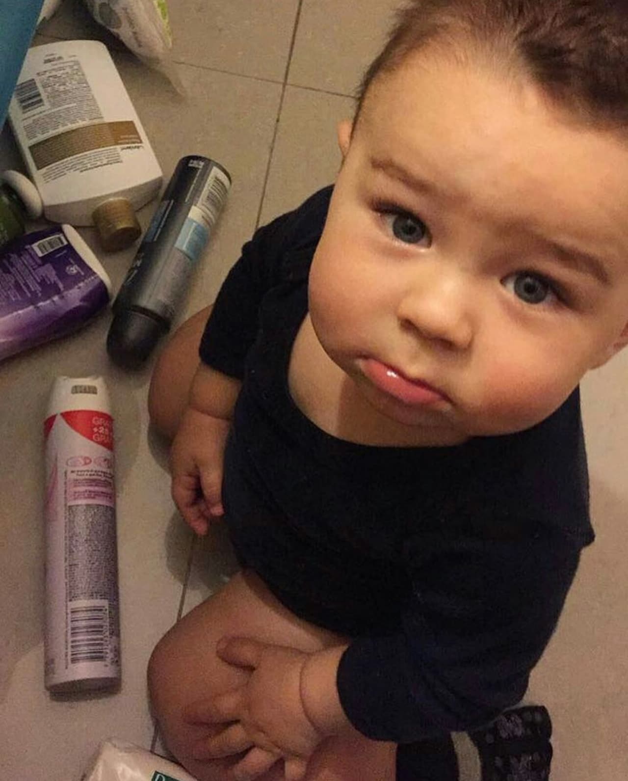 Lo descubrieron haciendo travesuras.