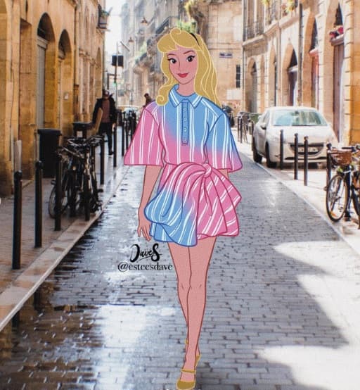 Por ejemplo, el ilustrador colombinano, David Salamanca es un gran fanático de Disney y la cultura pop, así que decidió mezclar ambas temáticas para sus obras. El resultado fue una colección de dibujos con princesas y príncipes luciendo las últimas tendencias de la moda.